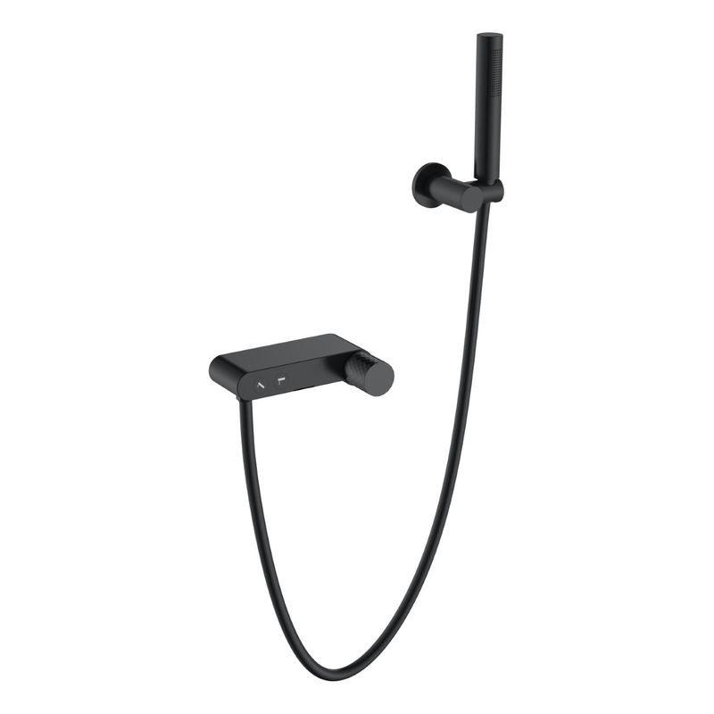 Смеситель для ванны BOHEME Stick Diamond 123-BB Black