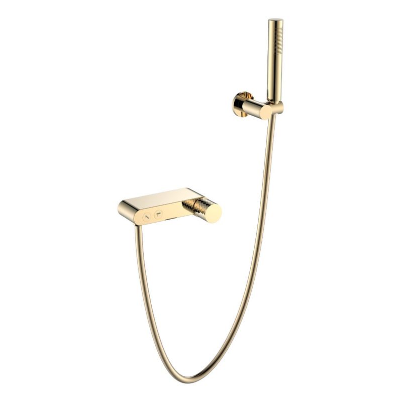 Смеситель для ванны BOHEME Stick Diamond 123-GG Gold