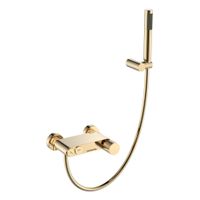 Смеситель для ванны BOHEME Stick Diamond 123-MG Mat Gold — 1