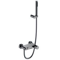 Смеситель для ванны BOHEME Stick Diamond 123-SGM.2 Shine Gun Metal — 1