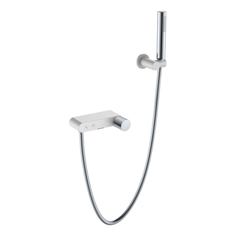 Смеситель для ванны BOHEME Stick Diamond 123-WCR.2 White Chrom
