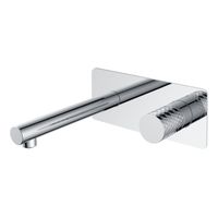 Смеситель скрытого монтажа для раковины BOHEME Stick Diamond 125-CRCR из стены Chrom — 1