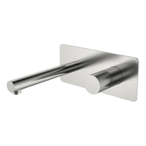 Смеситель скрытого монтажа для раковины BOHEME Stick Diamond 125-NB.2 из стены Nikel Brush