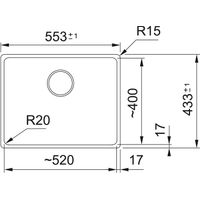 Кухонная мойка из искусственного камня Franke MRG 110-52 125.0696.177 сахара — 2