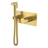 Встраиваемый гигиенический душ BOHEME Stick Diamond 127-MG Mat Gold — 1