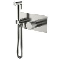 Встраиваемый гигиенический душ BOHEME Stick Diamond 127-NB.2 Nikel Brush — 1