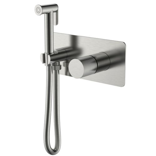 Встраиваемый гигиенический душ BOHEME Stick Diamond 127-NB.2 Nikel Brush