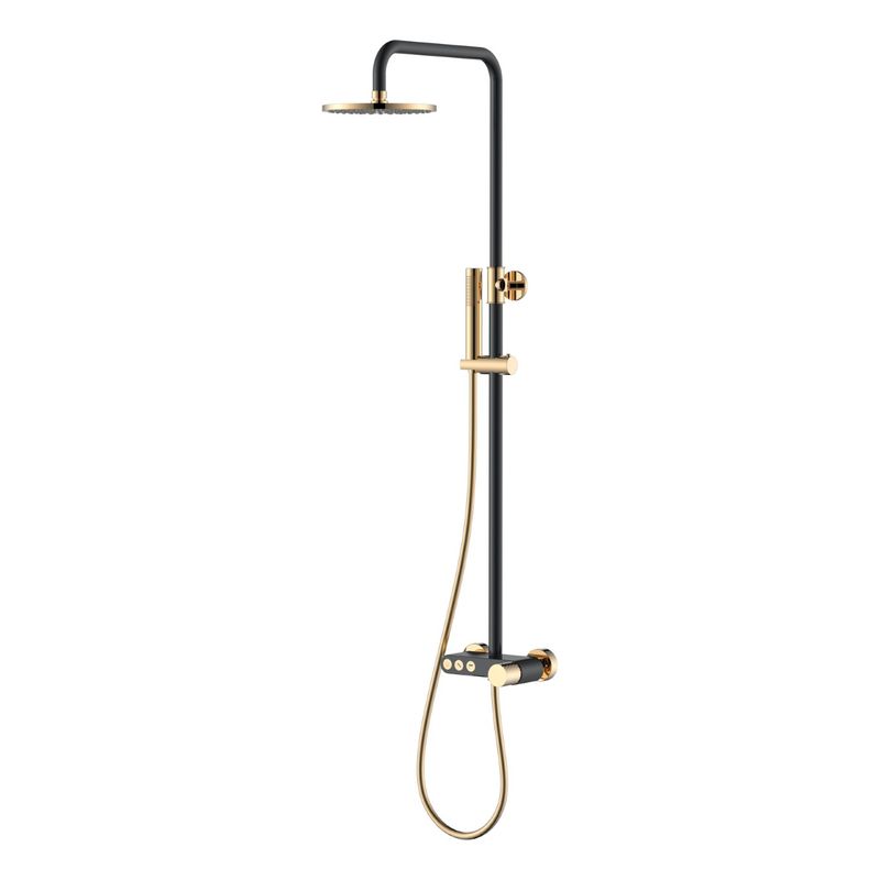 Душевая система BOHEME Stick Diamond 128-BG Black Gold