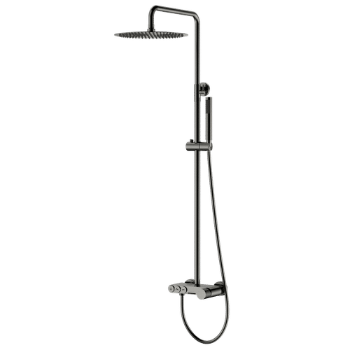 Душевая система BOHEME Stick Diamond 128-GM.2 Gun Metal