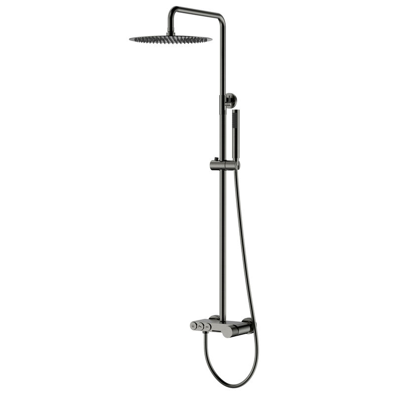 Душевая система BOHEME Stick Diamond 128-GM.2 Gun Metal