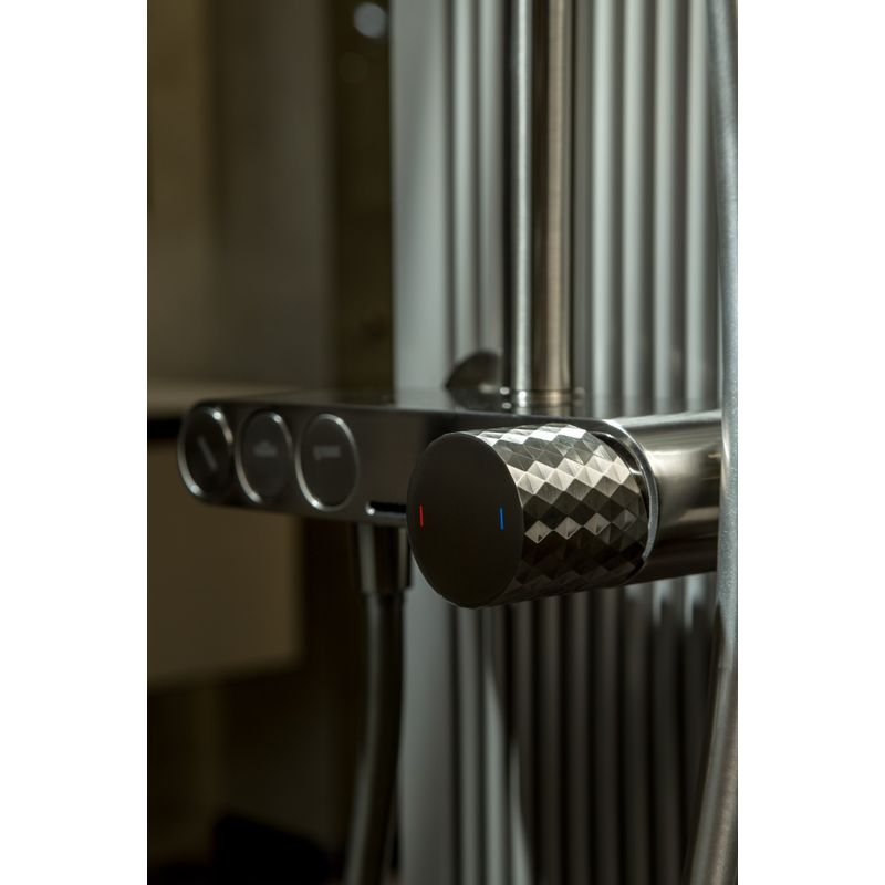 Душевая система BOHEME Stick Diamond 128-NB.2 Nikel Brush