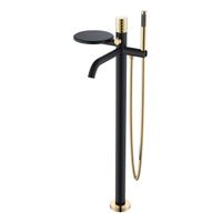 Смеситель для ванны BOHEME Stick 129-BG Diamond Black Gold — 1