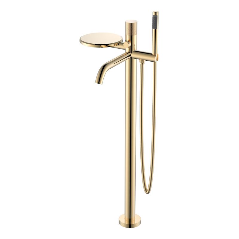 Смеситель для ванны BOHEME Stick 129-GG.2 Diamond Gold