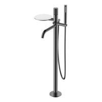 Смеситель для ванны BOHEME Stick 129-GM.2 Diamond Gun Metal — 1