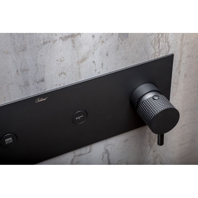 Душевая система скрытого монтажа BOHEME Fusion 130-B черный