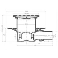 Душевой трап Pestan Confluo Standard Tide 1 13000001 15×15 — 3