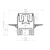 Душевой трап Pestan Confluo Standard Vertical Dry 10×10 — 5