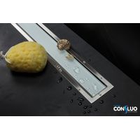 Душевой лоток Pestan Confluo Premium White Glass Line 450 13000281 (Вставка-перевёртыш) — 4