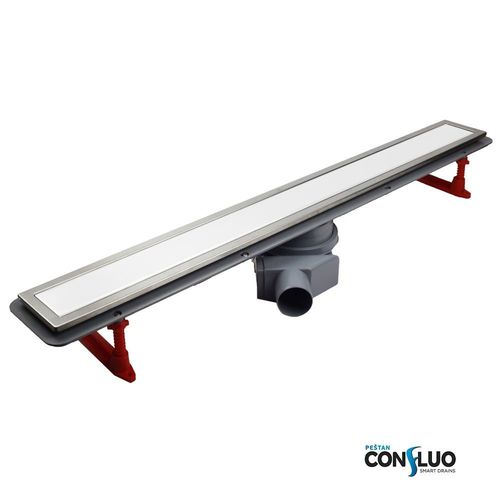 Душевой лоток Pestan Confluo Premium White Glass Line 650 13000283 (Вставка-перевёртыш)