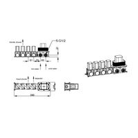 Душевая система скрытого монтажа BOHEME Zodiac 132-2-MG трехпозиционная Matt Gold с изливом — 6