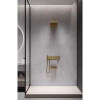 Душевая система скрытого монтажа BOHEME Zodiac 132-2-MG трехпозиционная Matt Gold с изливом — 2