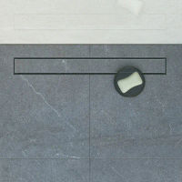 Душевой лоток Pestan Confluo Frameless Line 650 13701320 линейный 2в1 matte black — 3