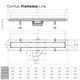 Душевой трап линейный 2в1 Pestan Confluo Frameless Line 650 NEW