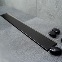 Душевой лоток Pestan Confluo Frameless Line 13704130 линейный 2в1 300 Black matte — 6