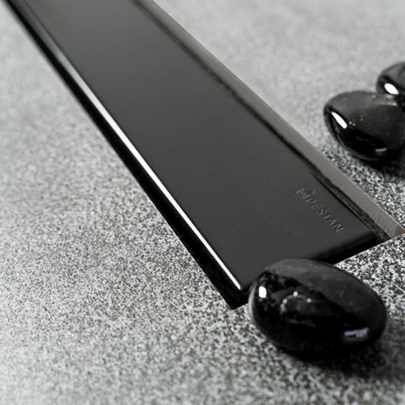 Душевой лоток Pestan Confluo Frameless Line 13704132 линейный 2в1 550 Black matte