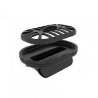 Душевой лоток Pestan Confluo Frameless Line 13704133 линейный 2в1 650 Black matte — 3