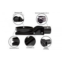 Душевой лоток Pestan Confluo Slim Line 13704160 щелевой 550 Black matte — 4