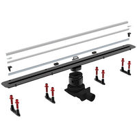 Душевой лоток Pestan Confluo Slim Line 13704160 щелевой 550 Black matte — 2