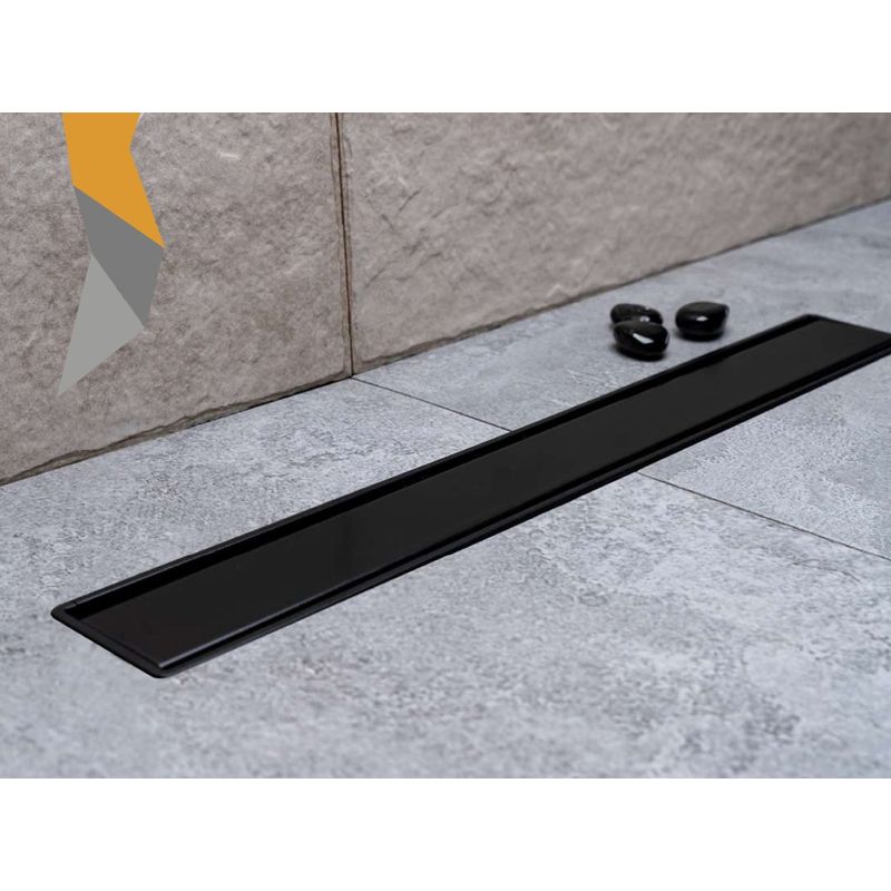 Душевой лоток Pestan Confluo Primo Compact Line 13704190 линейный 2в1 450 Black matte