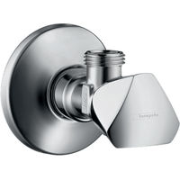 Угловой запорный вентиль Hansgrohe E 13902000 1/2" x 3/8" — 1