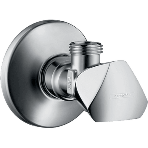 Угловой запорный вентиль Hansgrohe E 13902000 1/2" x 3/8"