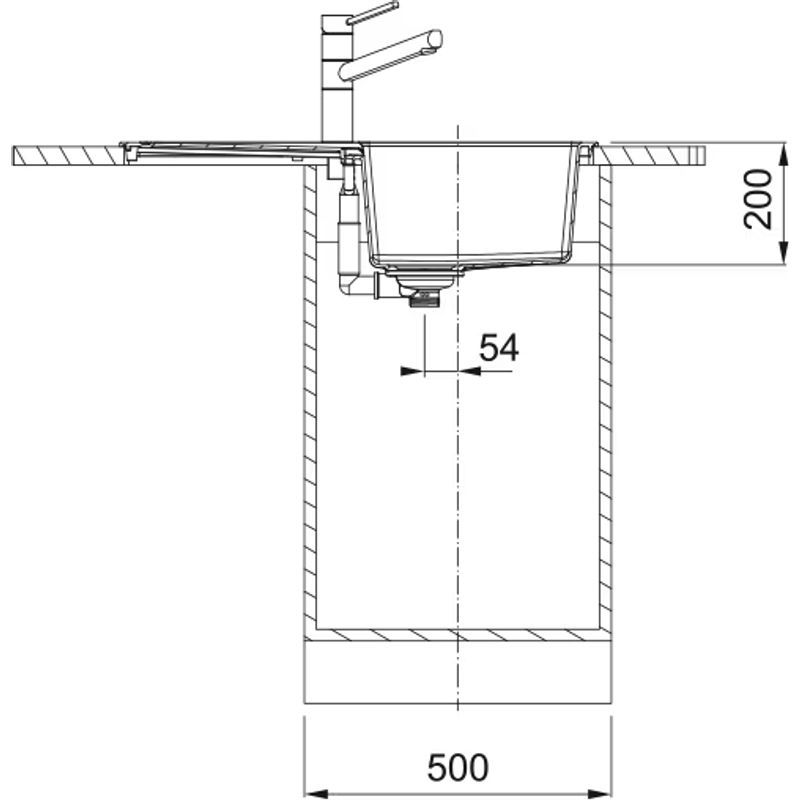 Кухонная мойка из искусственного камня Franke S2D 611-78 143.0618.368 оникс