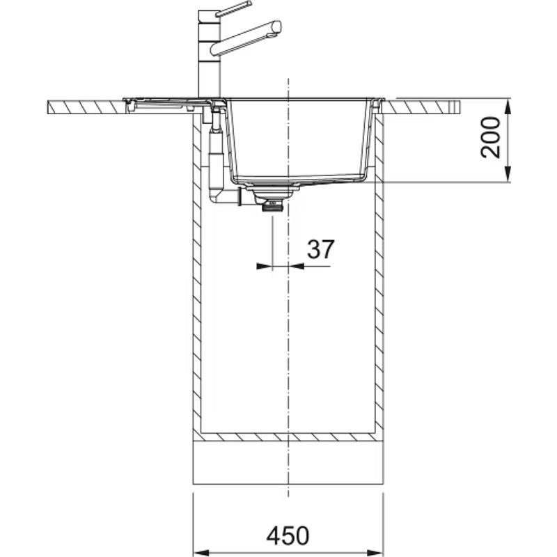 Кухонная мойка из искусственного камня Franke S2D 611-62/435 143.0628.361 белый