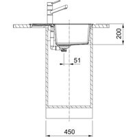 Кухонная мойка из искусственного камня Franke S2D 611-62/500 143.0628.363 белый — 3