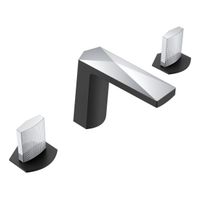Смеситель для раковины BOHEME Venturo 150-BCR-TOUCH на 3отв. ручка TOUCH черный-хром — 1