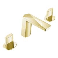 Смеситель для раковины BOHEME Venturo 150-MG-ICE на 3отв. ручка ICE Matt Gold — 1