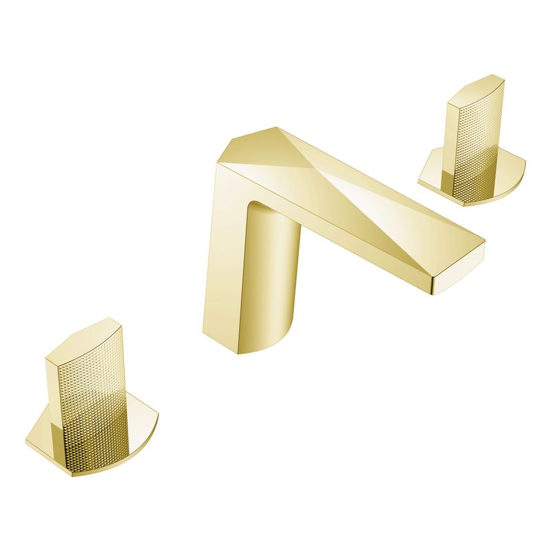 Смеситель для раковины BOHEME Venturo 150-MG-TOUCH на 3отв. ручка TOUCH Matt Gold