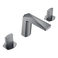 Смеситель для раковины BOHEME Venturo 150-SGM-TOUCH на 3отв. ручка TOUCH Shine Gun Metall — 1