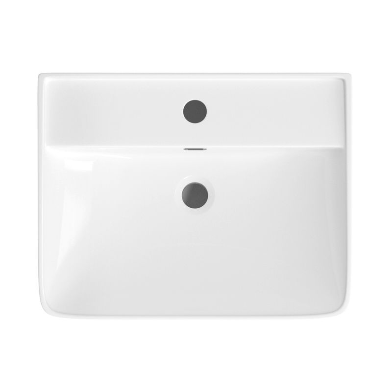 Раковина Wellsee FR.Euphoria 150101000 51×40 см (глянцевый белый)