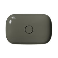 Раковина Wellsee Croquis 150304000 60×40 см керамическим клапаном (антрацит) — 3