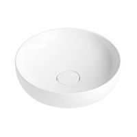 Раковина Wellsee Chalice Perfection 150601000 42×42 см керамическим клапаном (глянцевый белый) — 2