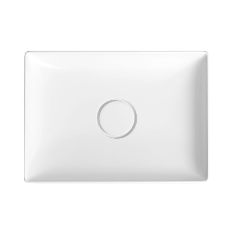 Раковина Wellsee Pure BY Wellsee 150702000 50×36 см керамическим клапаном (глянцевый белый)