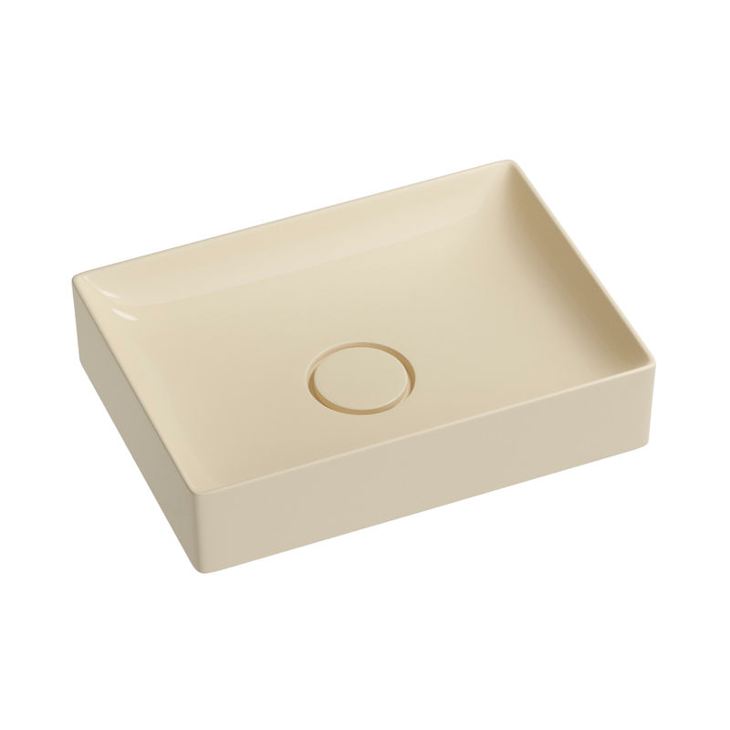 Раковина Wellsee Pure BY Wellsee 150707000 50×36 см керамическим клапаном (кашемир)