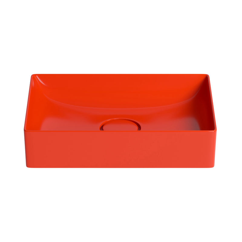 Раковина Wellsee Pure BY Wellsee 150710000 50×36 см керамическим клапаном (красный)