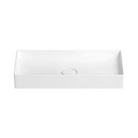 Раковина Wellsee Pure BY Wellsee 150711000 75×36 см керамическим клапаном (глянцевый белый) — 1