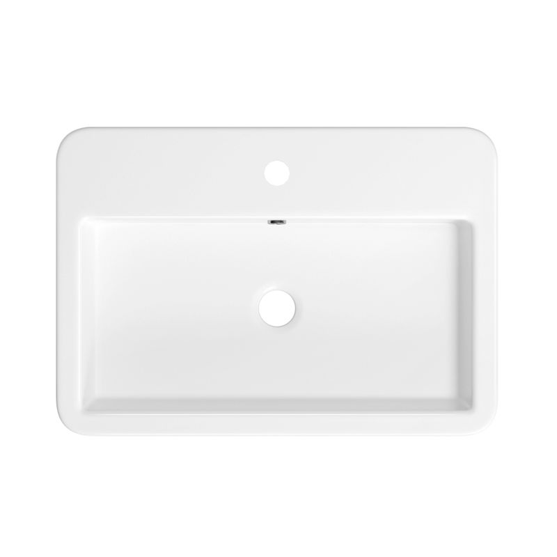 Раковина Wellsee Halcyon 150801000 60×40 см (глянцевый белый)